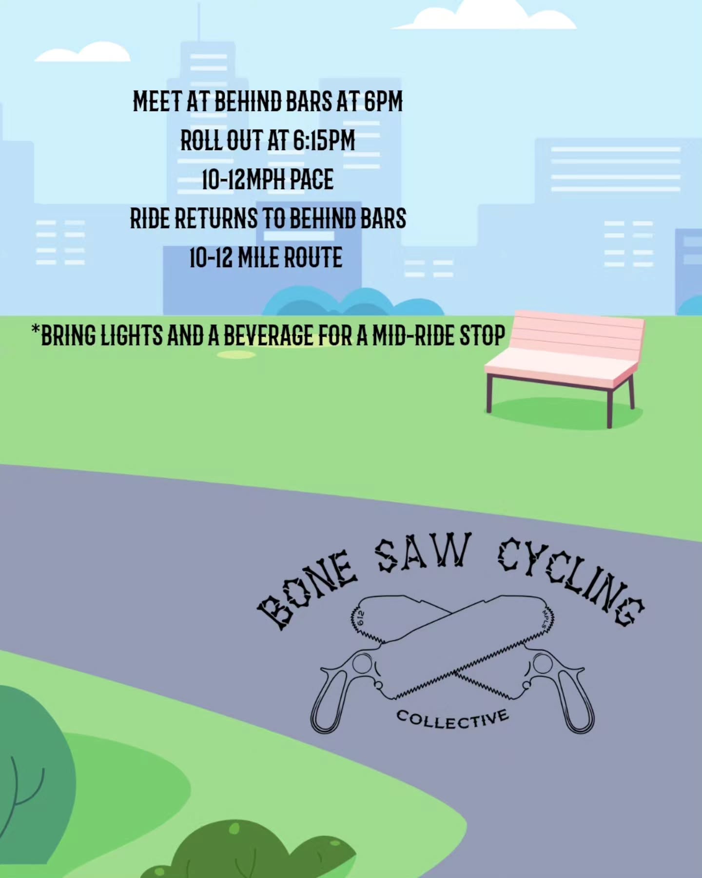 Image from @bonesawcyclingcollective
