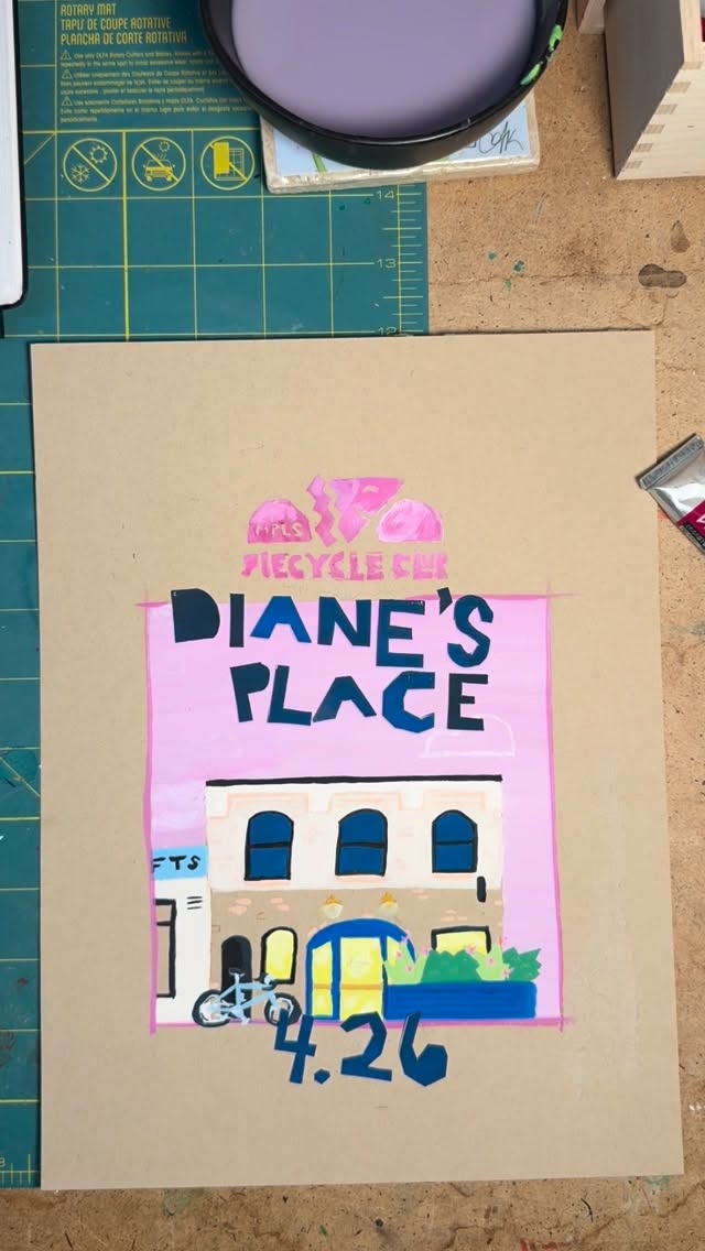 Image from @piecycleclub