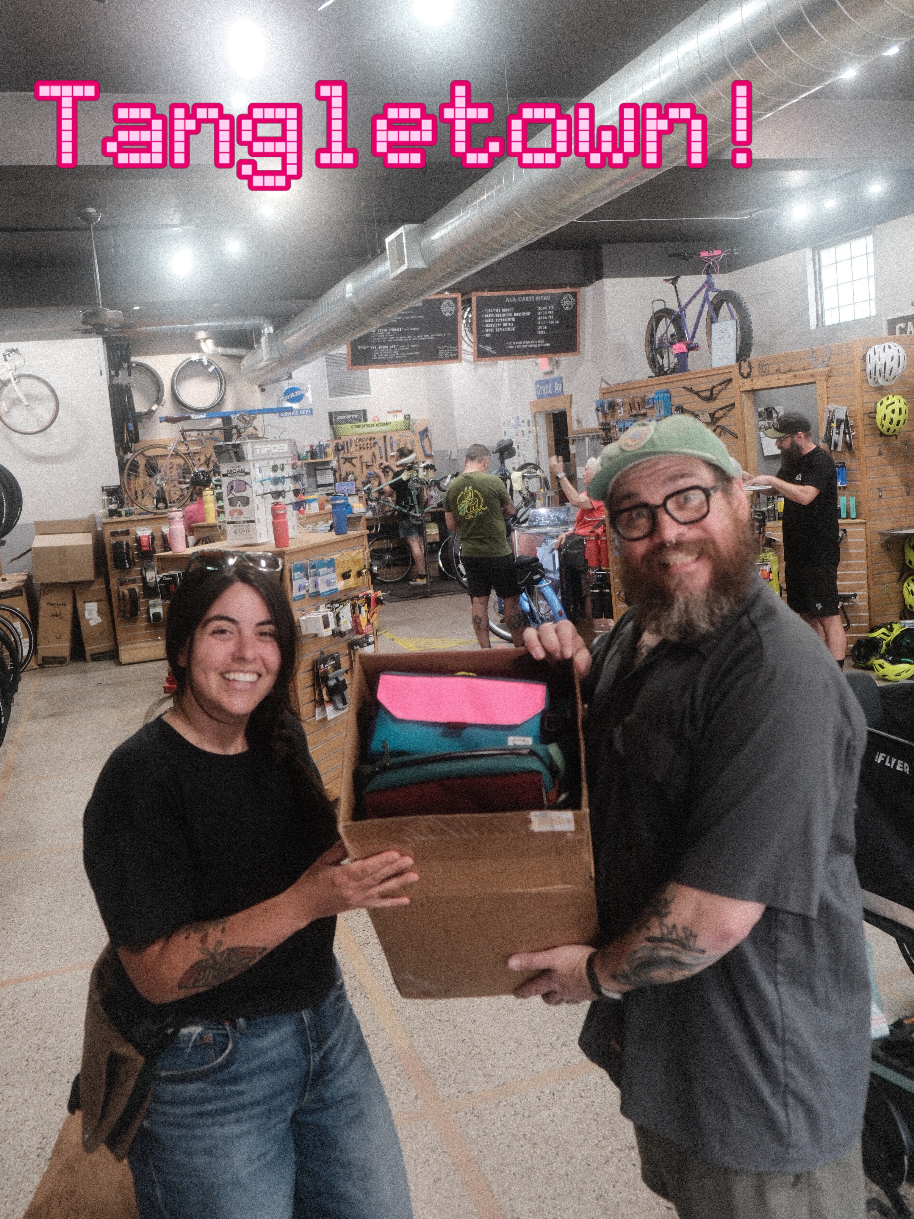 Image from @tangletownbike
